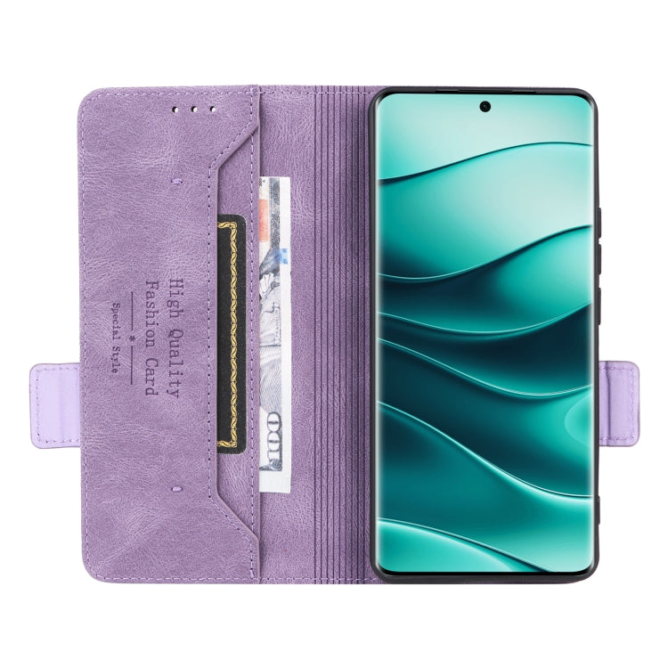 For Redmi Note 14 Pro / Note 14 Pro+ 5G Magnetic Clasp Leather Phone Case