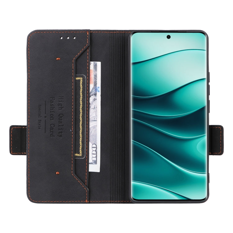 For Redmi Note 14 Pro / Note 14 Pro+ 5G Magnetic Clasp Leather Phone Case