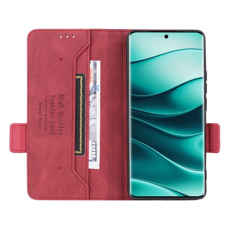 For Redmi Note 14 Pro / Note 14 Pro+ 5G Magnetic Clasp Leather Phone Case