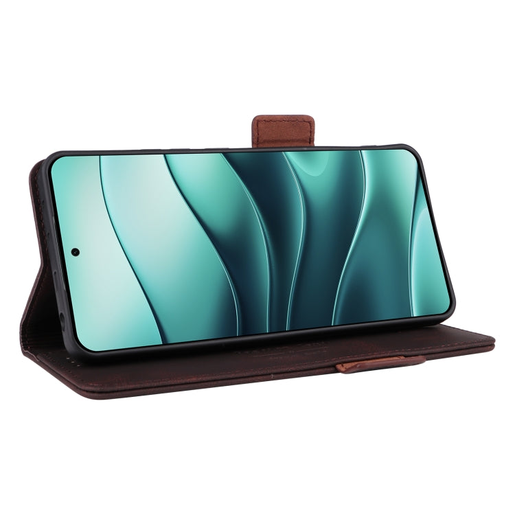 For Redmi Note 14 5G Magnetic Clasp Leather Phone Case