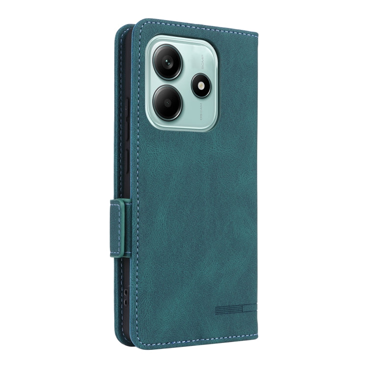 For Redmi Note 14 5G Magnetic Clasp Leather Phone Case