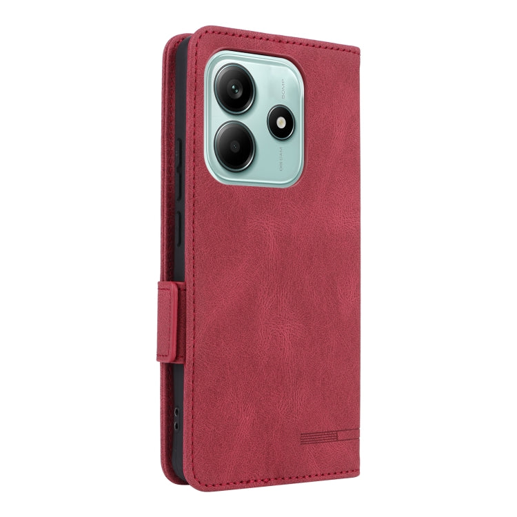 For Redmi Note 14 5G Magnetic Clasp Leather Phone Case