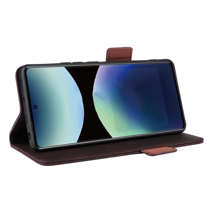 For Redmi Note 14 Pro 4G Magnetic Clasp Leather Phone Case