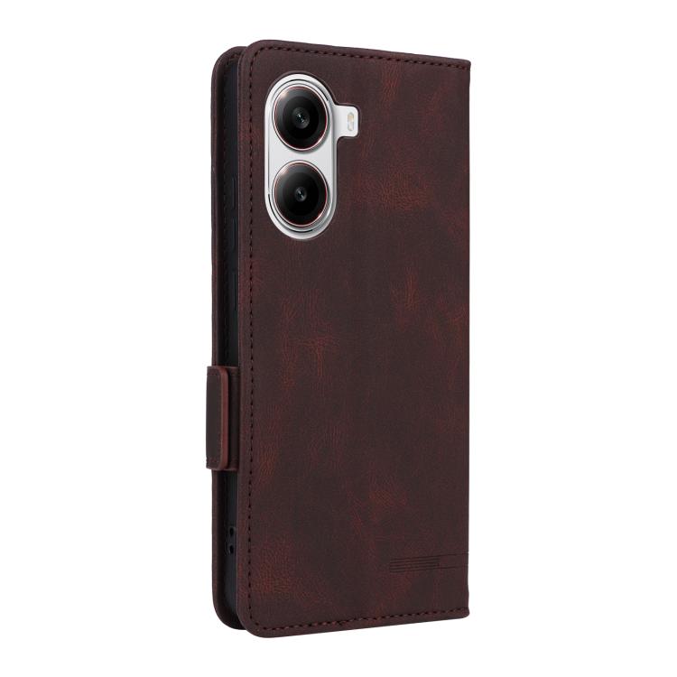 For Xiaomi Poco X7 Pro / Redmi Turbo 4 Magnetic Clasp Leather Phone Case
