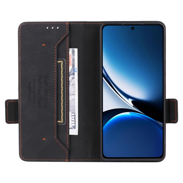 For Xiaomi Poco X7 Pro / Redmi Turbo 4 Magnetic Clasp Leather Phone Case