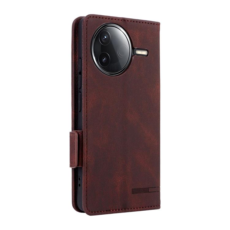 For Redmi K80 / K80 Pro Magnetic Clasp Leather Phone Case