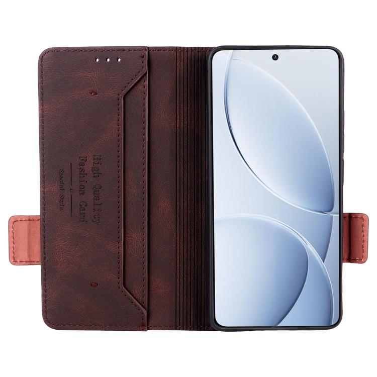 For Redmi K80 / K80 Pro Magnetic Clasp Leather Phone Case