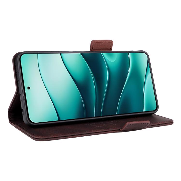 For Xiaomi Poco M7 Pro 5G / Redmi Note 14 5G Magnetic Clasp Leather Phone Case
