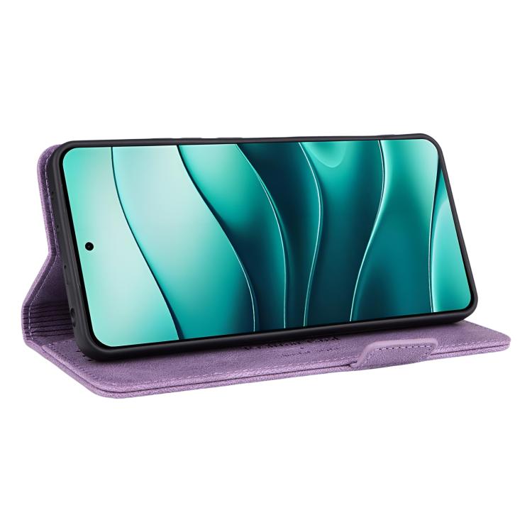 For Xiaomi Poco M7 Pro 5G / Redmi Note 14 5G Magnetic Clasp Leather Phone Case