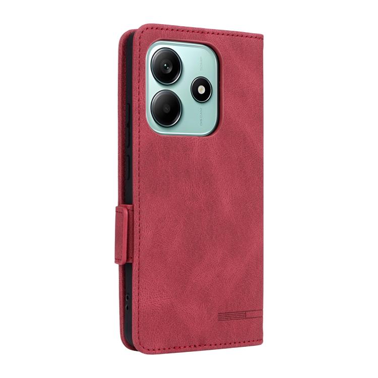 For Xiaomi Poco M7 Pro 5G / Redmi Note 14 5G Magnetic Clasp Leather Phone Case