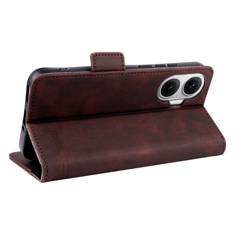 For Xiaomi Poco F7 / Redmi Turbo 4 Pro Magnetic Clasp Leather Phone Case