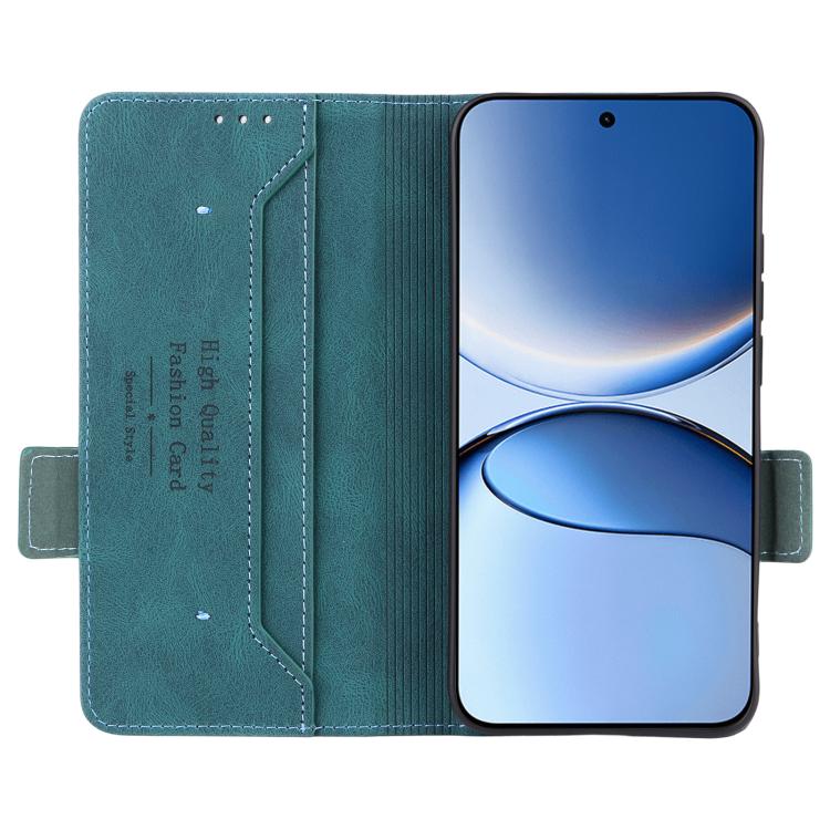 For Xiaomi Poco F7 / Redmi Turbo 4 Pro Magnetic Clasp Leather Phone Case