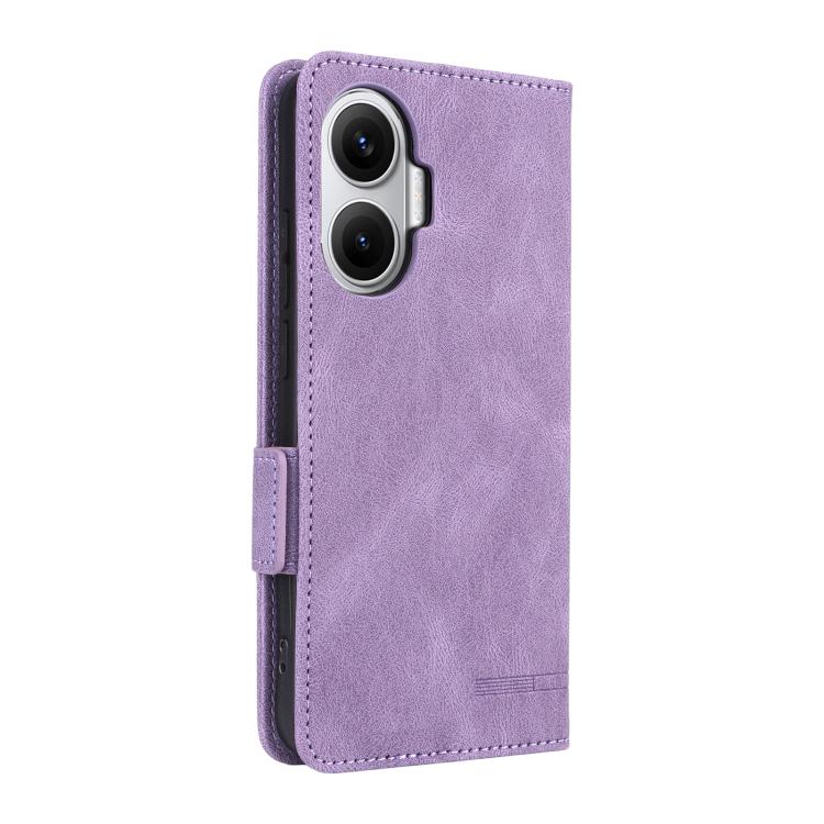 For Xiaomi Poco F7 / Redmi Turbo 4 Pro Magnetic Clasp Leather Phone Case