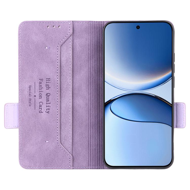 For Xiaomi Poco F7 / Redmi Turbo 4 Pro Magnetic Clasp Leather Phone Case