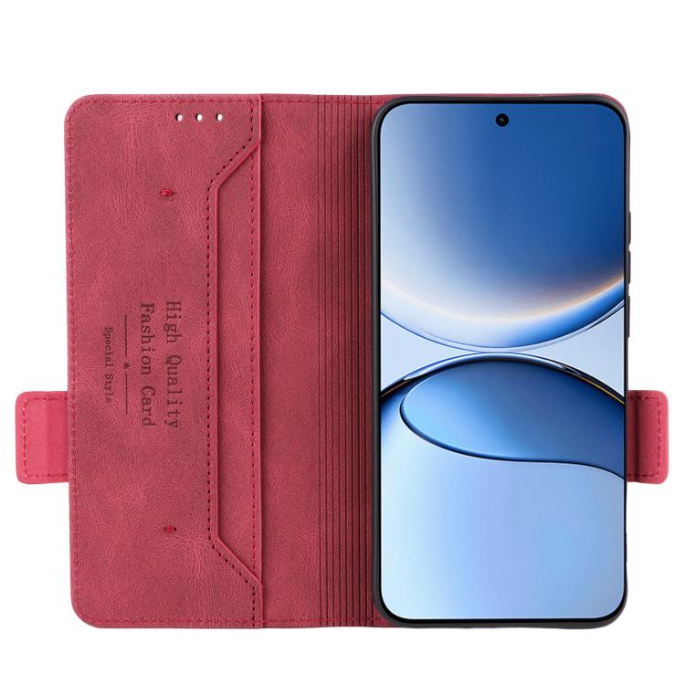 For Xiaomi Poco F7 / Redmi Turbo 4 Pro Magnetic Clasp Leather Phone Case