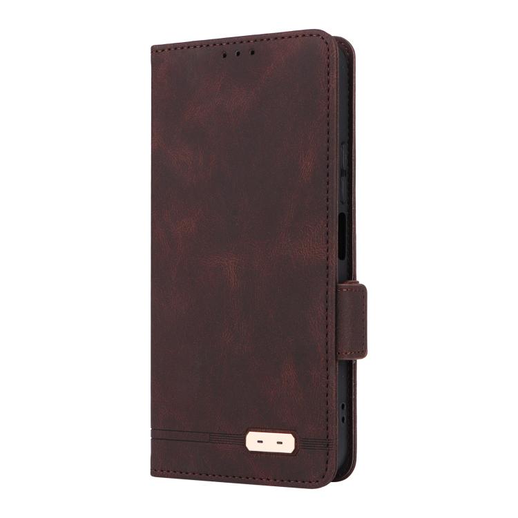 For Redmi 15 5G Global / 15 4G SEA 169.5mm Magnetic Clasp Leather Phone Case