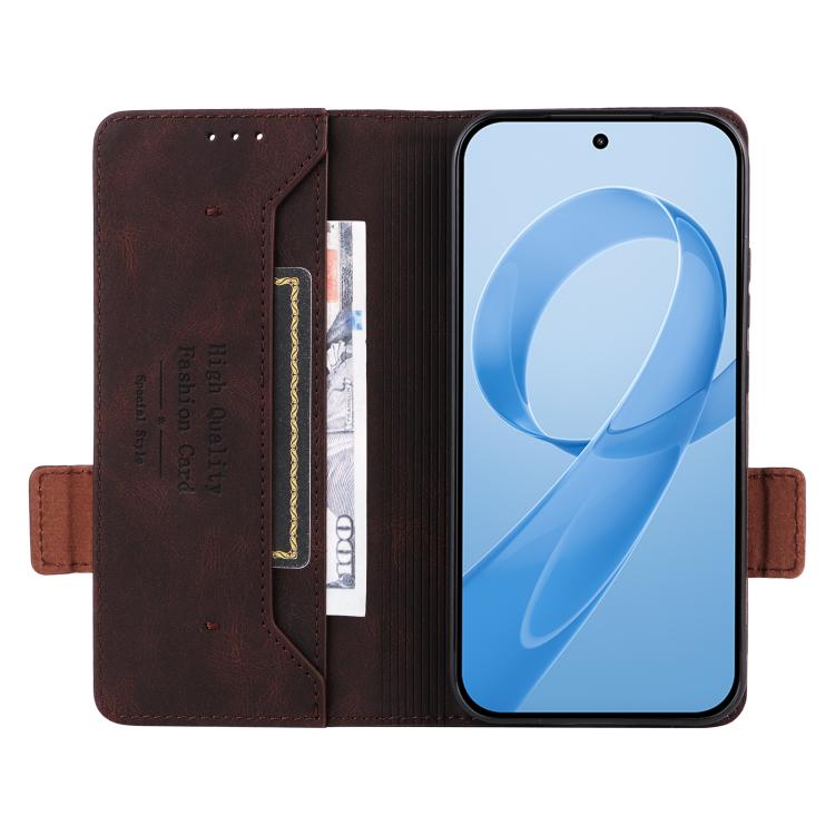 For Redmi K90 5G / Poco F8 Pro Magnetic Clasp Leather Phone Case