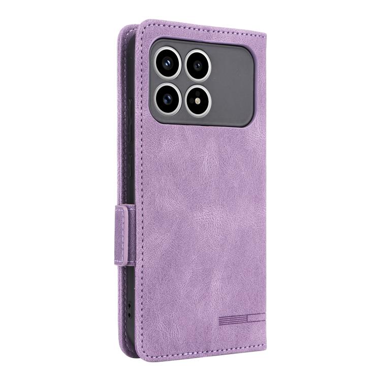 For Redmi K90 5G / Poco F8 Pro Magnetic Clasp Leather Phone Case