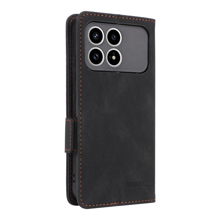 For Redmi K90 5G / Poco F8 Pro Magnetic Clasp Leather Phone Case