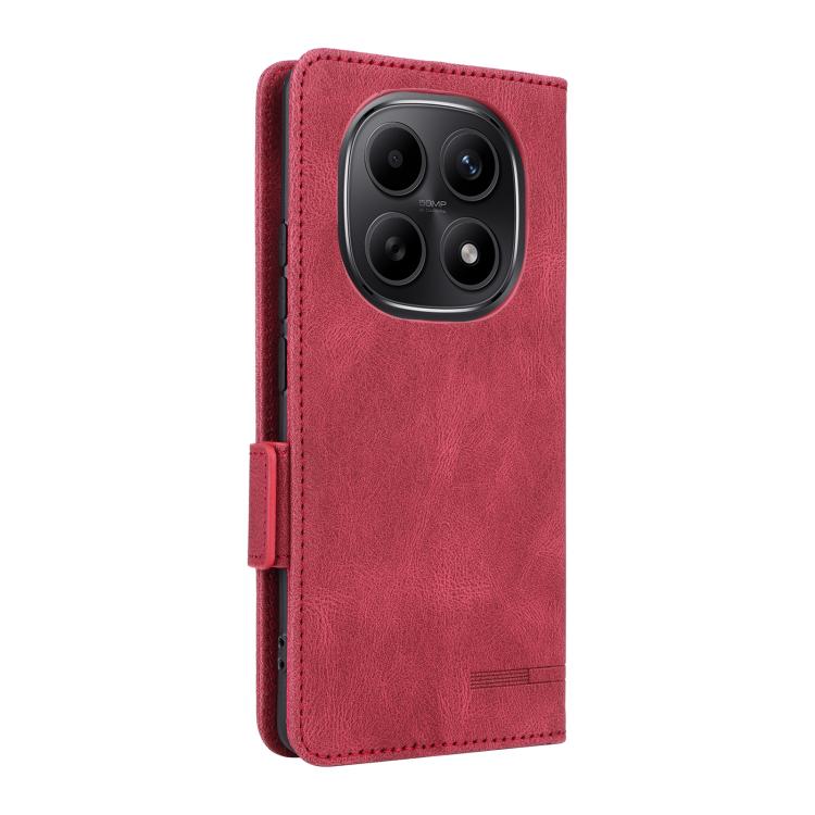 For Redmi Note 15 5G / 4G 164mm / Poco M8 5G Magnetic Clasp Leather Phone Case