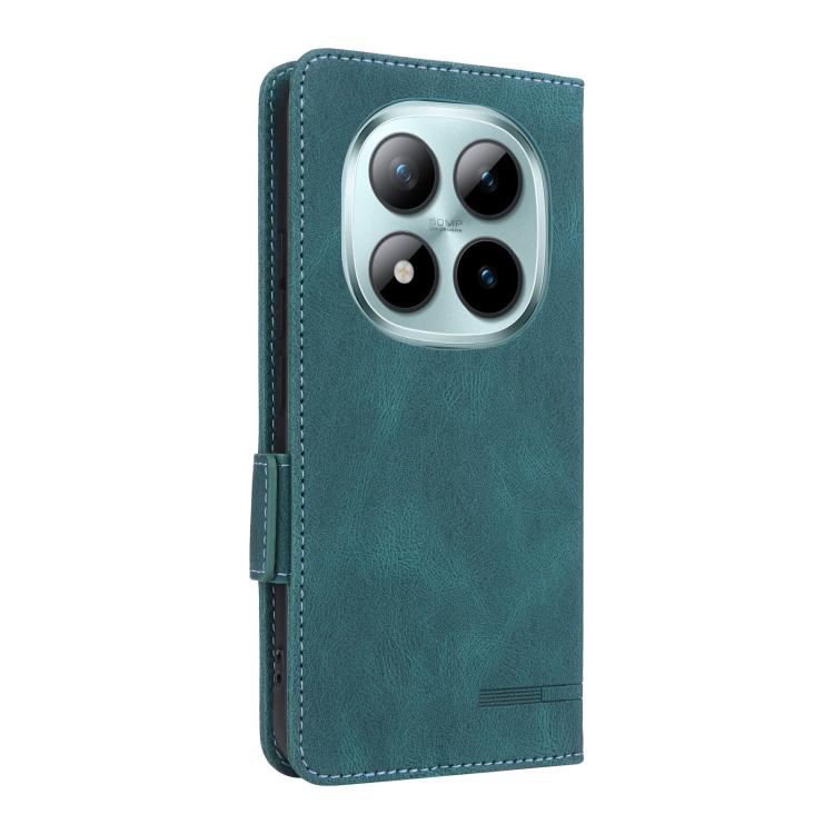 For Redmi Note 15 Pro+ 5G 163.3mm / Poco M8 Pro 5G Magnetic Clasp Leather Phone Case