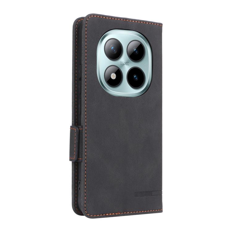 For Redmi Note 15 Pro+ 5G 163.3mm / Poco M8 Pro 5G Magnetic Clasp Leather Phone Case