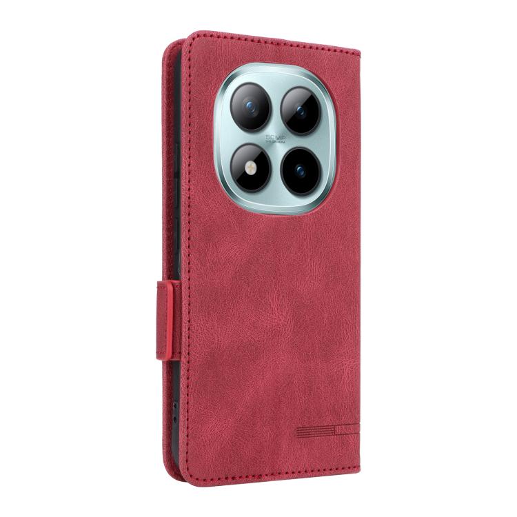 For Redmi Note 15 Pro+ 5G 163.3mm / Poco M8 Pro 5G Magnetic Clasp Leather Phone Case