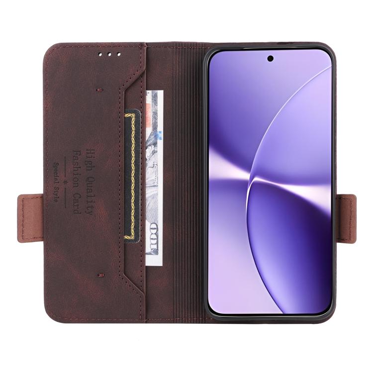 For Redmi Turbo 5 Max / Poco X8 Pro Max 5G Magnetic Clasp Leather Phone Case