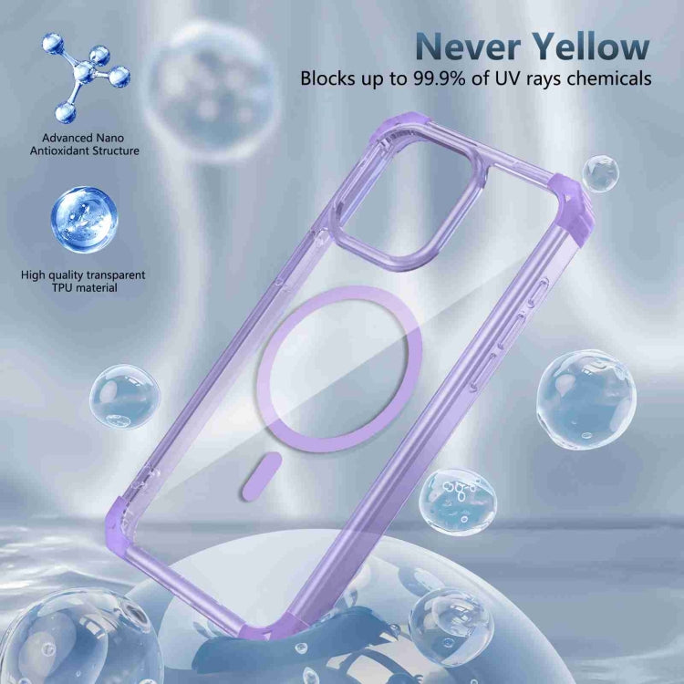 For iPhone 12 Pro Max Transparent MagSafe Magnetic Phone Case