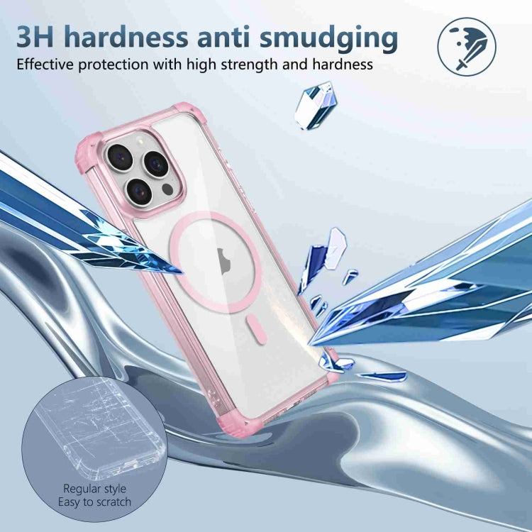 For iPhone 13 Pro Transparent MagSafe Magnetic Phone Case