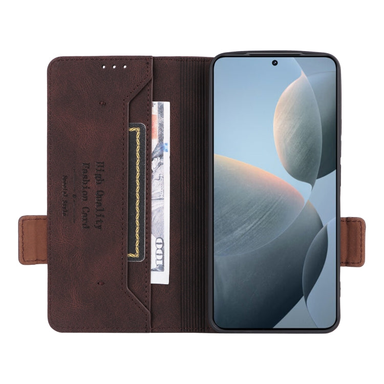 For Xiaomi Poco F6 Pro Magnetic Clasp Leather Phone Case
