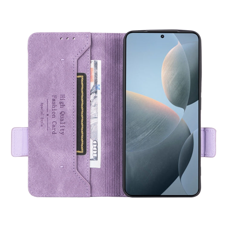 For Xiaomi Poco F6 Pro Magnetic Clasp Leather Phone Case