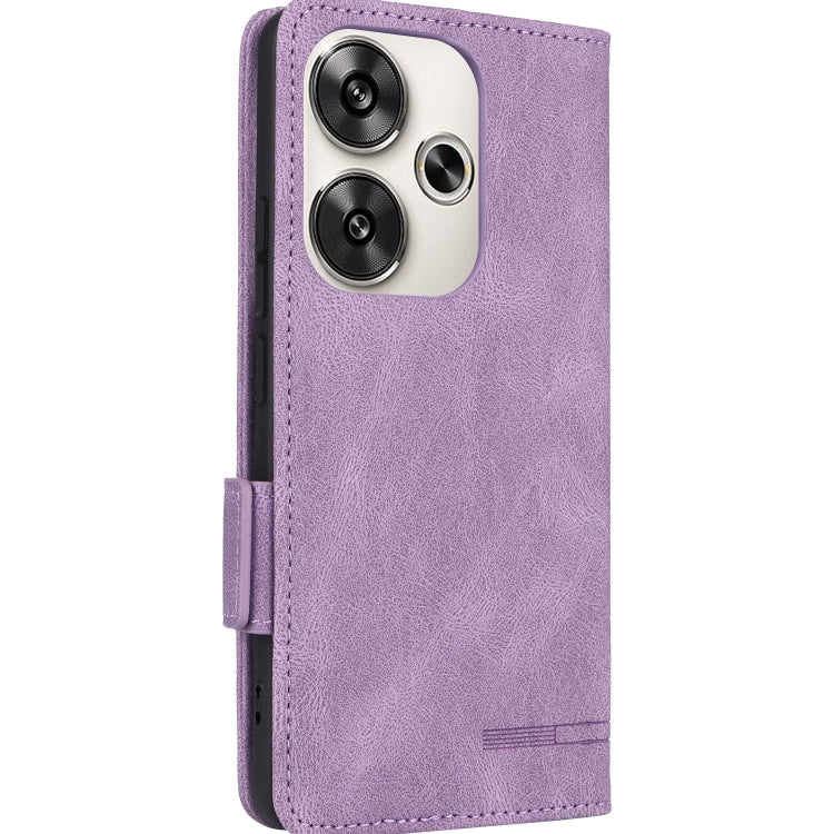 For Xiaomi Poco F6 Magnetic Clasp Leather Phone Case