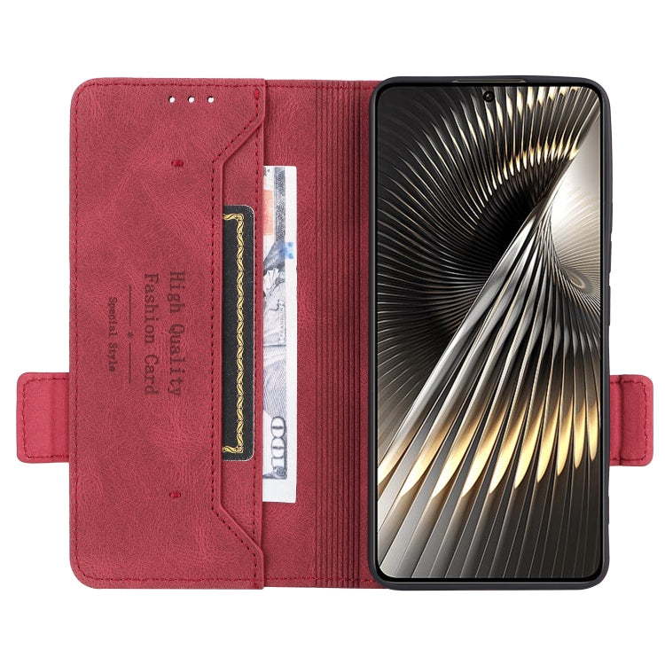 For Xiaomi Poco F6 Magnetic Clasp Leather Phone Case
