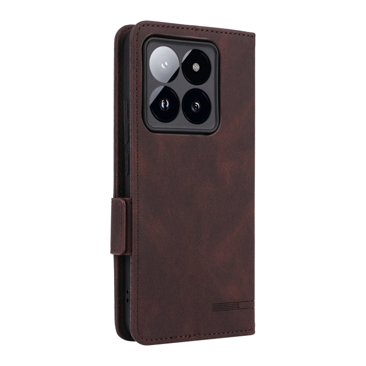 For Xiaomi 14T Pro Magnetic Clasp Leather Phone Case