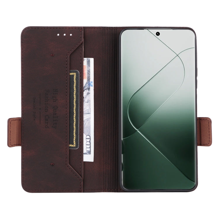 For Xiaomi 14T Pro Magnetic Clasp Leather Phone Case