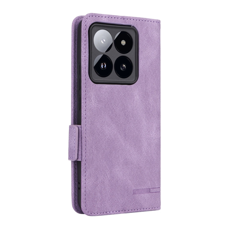 For Xiaomi 14T Pro Magnetic Clasp Leather Phone Case