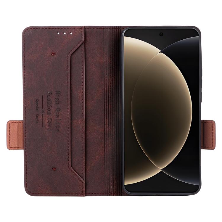 For Xiaomi 15 Ultra Magnetic Clasp Leather Phone Case