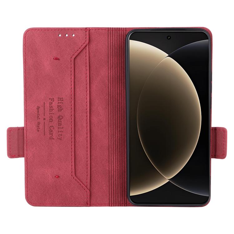 For Xiaomi 15 Ultra Magnetic Clasp Leather Phone Case