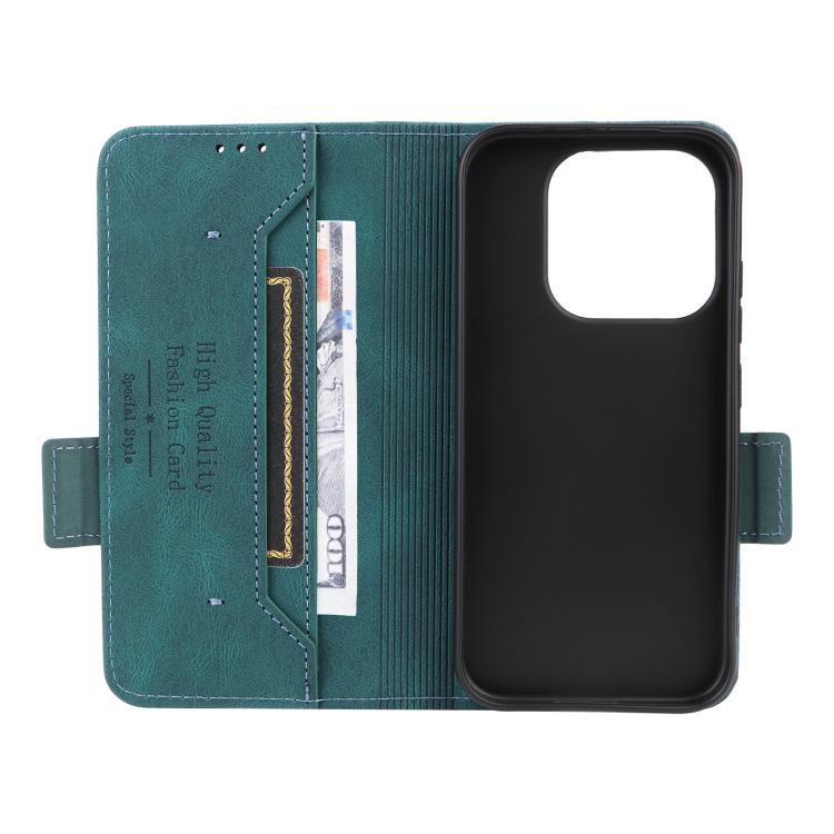 For Xiaomi 17 Magnetic Clasp Leather Phone Case