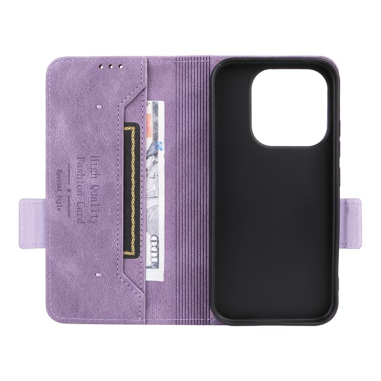 For Xiaomi 17 Magnetic Clasp Leather Phone Case