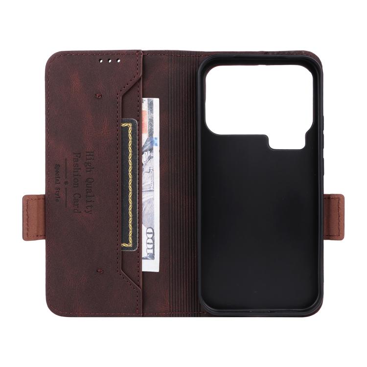 For Xiaomi 17 Pro Max Magnetic Clasp Leather Phone Case