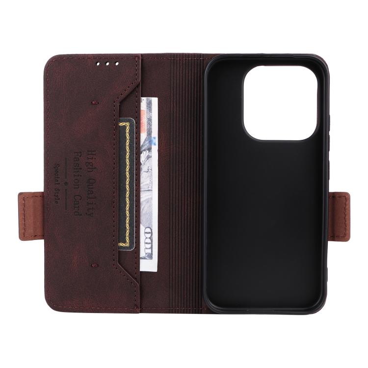 For Xiaomi 17 Pro Magnetic Clasp Leather Phone Case