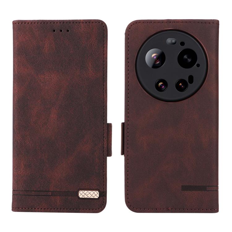 For Xiaomi 17 Ultra Magnetic Clasp Leather Phone Case