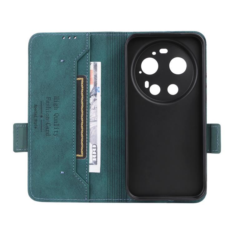 For Xiaomi 17 Ultra Magnetic Clasp Leather Phone Case