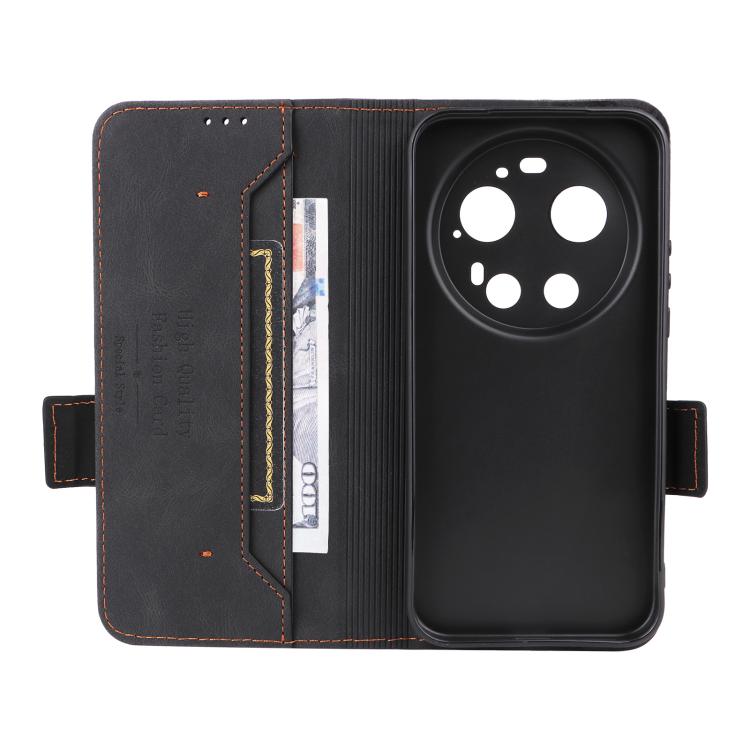 For Xiaomi 17 Ultra Magnetic Clasp Leather Phone Case