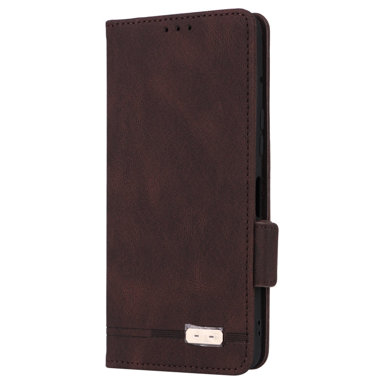 For Fujitsu Arrows F-51E We2 Plus Magnetic Clasp Leather Phone Case