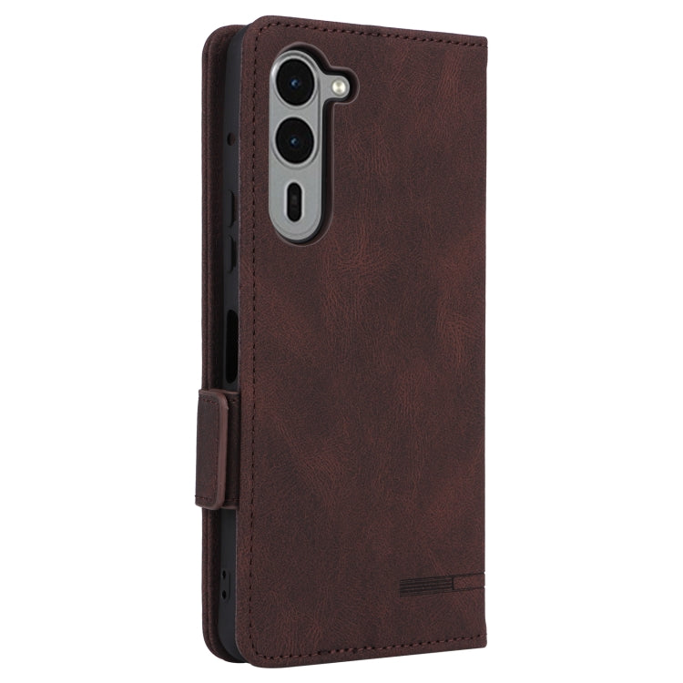 For Fujitsu Arrows F-51E We2 Plus Magnetic Clasp Leather Phone Case