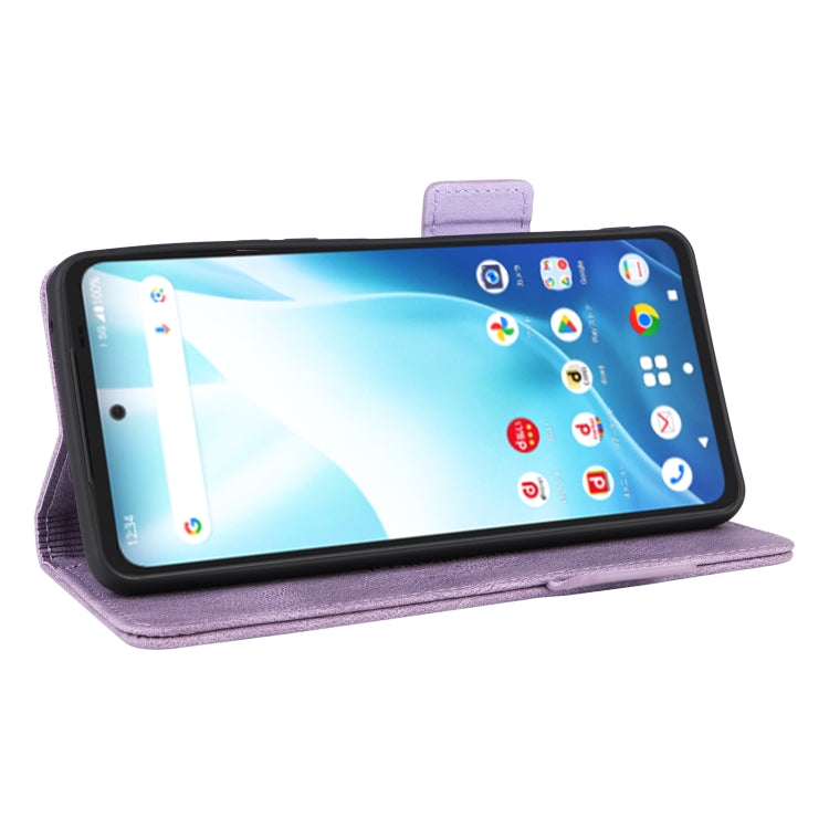 For Fujitsu Arrows F-51E We2 Plus Magnetic Clasp Leather Phone Case