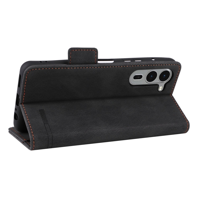 For Fujitsu Arrows F-51E We2 Plus Magnetic Clasp Leather Phone Case